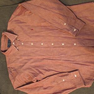 Polo Ralph Lauren long sleeve burgundy button down